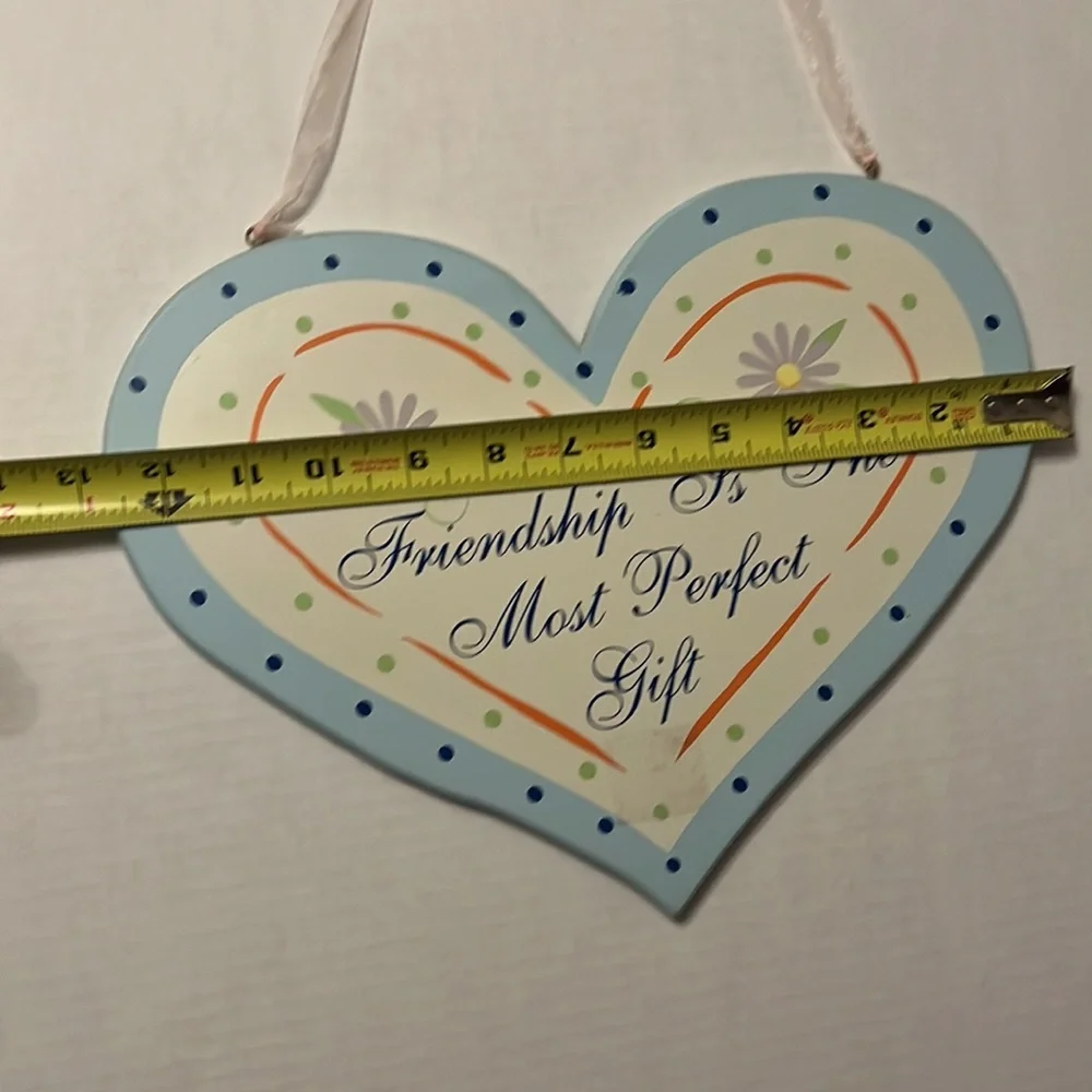 Friendship is the most perfect gift wall decor